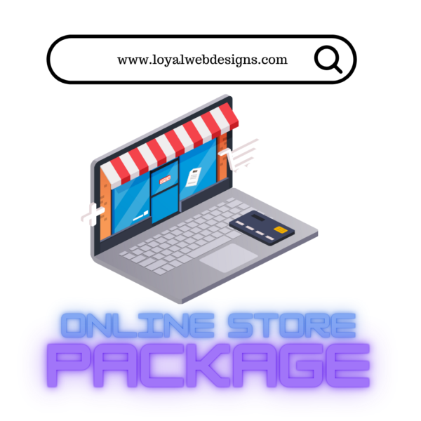 ONLINE store Website Hosting